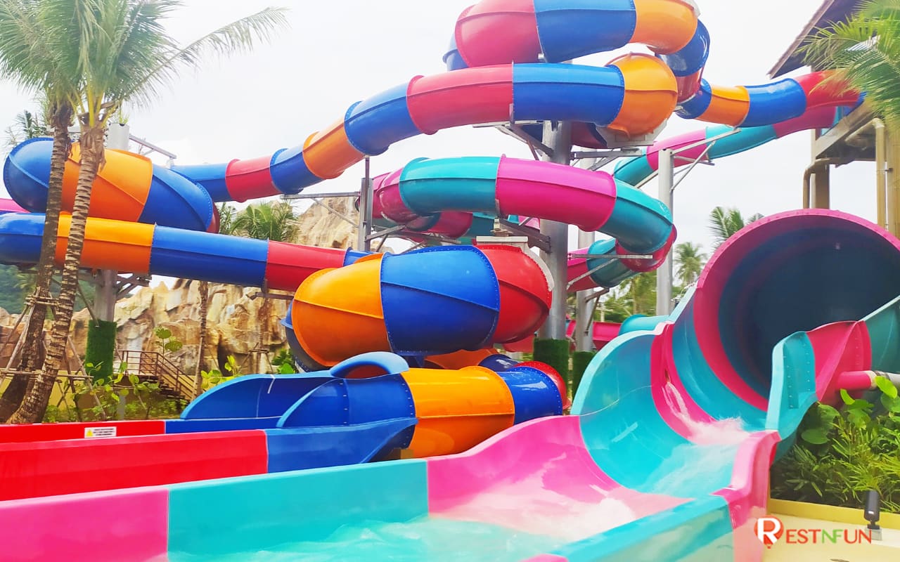 Review of the slide at Andamanda Phuket, So much fun